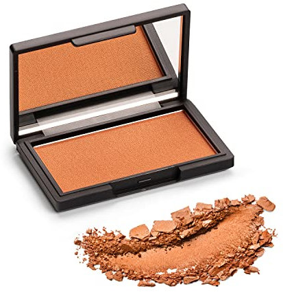 Phase Zero Makeup Powder Blusher - Desert Storm - 4g / 0.141 oz - Full Coverage, Natural Blush - Soft, Buildable Pink, Coral, Peach & Golden Hues