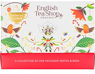 English Tea Shop Organic Advent Calendar Sachet - 25 Tea Bag Sachets