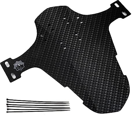 Puco 2-teiliges Fahrrad-Schutzblech kurzes Schutzblech-Set Fahrrad-Schutzbleche vorne und hinten kompatibel Fester Schutzblech für 26-29-Zoll-Mountainbikes