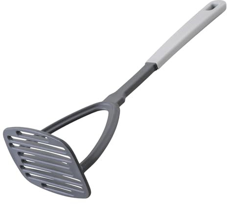 CHEFKOCH Kartoffelstampfer Köln – Hochwertiges Küchenwerkzeug aus Deutschland, Ideal für beschichtetes Kochgeschirr, aus recyceltem Material, Hitzebeständig bis 270°C, Spülmaschinengeeignet