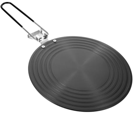 FUNOMOCYA Plaque de Diffusion de Chaleur en Aluminium Adaptateur pour Cuisinière à Induction Plateau Chauffant pour Mijotage Lent
