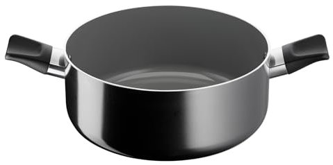 Lagostina Goccia Casseruola Fonda 20 cm, Rivestimento in Ceramica Antiaderente, Scorrevolezza Ottimale, Pulizia Facile, Ecologica, Thermo-Signal, Sicura, Compatibile con Induzione