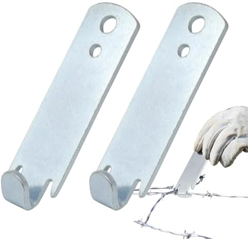 Herramienta para tensar cercas | Clips de acero resistentes | Tensor multifuncional de alambre | Herramienta ergonómica para torcer alambre
