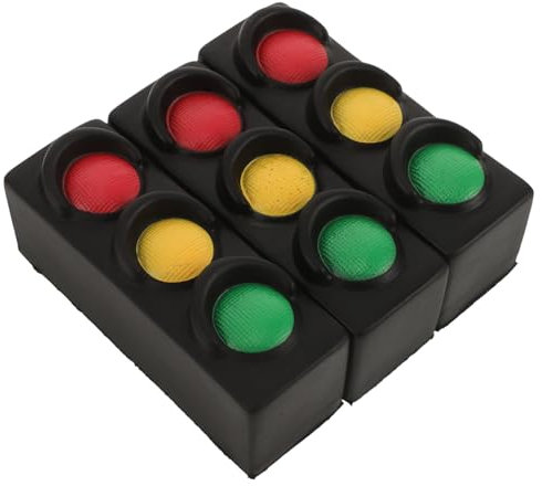 Warmhm 3stücke Spielzeug Ampel Verkehrszeichenspielzeug Ampeldekor Straßenlaternen-quetschspielzeug Für Junge Mädchen Ampellampen Quetschspielzeug Mit Ampelmodell Sensorisches