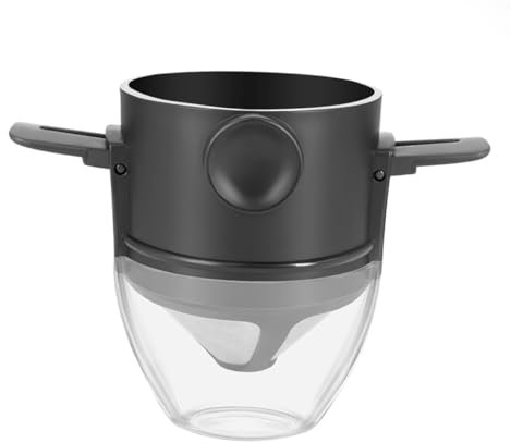 KICHOUSE Filtro De Café Manual Herramienta Para Preparar Filtro Embudo De Cocina Cesta De De Superior
