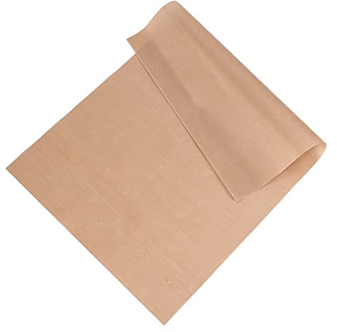 Blmirror 6PZ Foglio di PTFE 40X60Cm Teglia da Forno Riutilizzabile Resistente Antiolio Carta Forno A Prova di Utensili Antiaderente per Barbecue