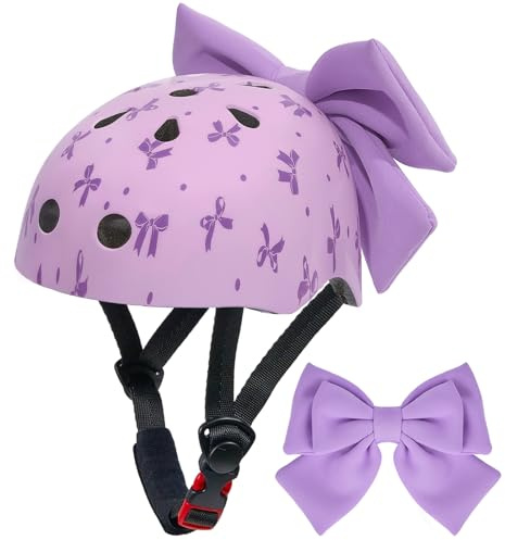 Unicorn Castle Kinder Fahrradhelm für 8-14 Jahre,Helm für Mädchen,Verstellbarer Kinderhelm für Fahrrad,Skateboard,Scooter,Skaten,Purple