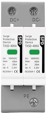 CWCKDJDH DC SPD 2P 500V 600V 800V 1000V 40KA~60KA Din skena solcell utomhus kraftskydd skyddsanordning överspänningsskydd överspänningsskydd överspänningsskydd