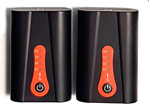 2X Akku 2500mAh für beheizbare Einlegesohle