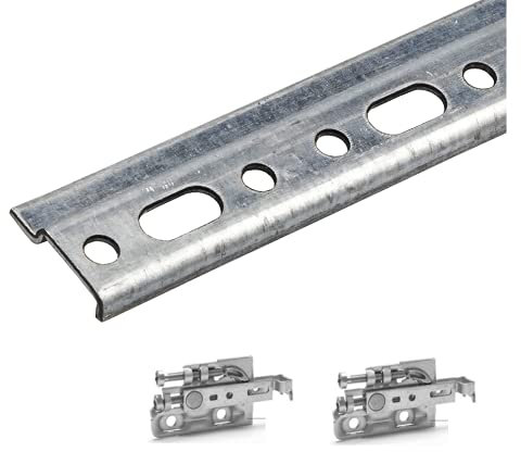 BARRA REGGIPENSILI L. 2029 MM + GANCI ATTACCO PENSILI MOBILI SOSPESI SCARPI4 (5 Barre + 10 Coppie Ganci)