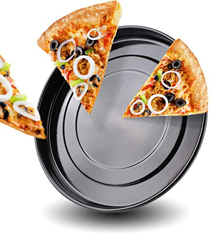 Stillstern Pizzablech rund Antihaftbeschichtet (24cm) für Minibacköfen und Öfen