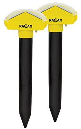 RACAN Solar Sonic Mole Repeller Twinpack