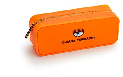 Pigna Pochette Clear Ferragni X Kotten, Apelsin Fluo
