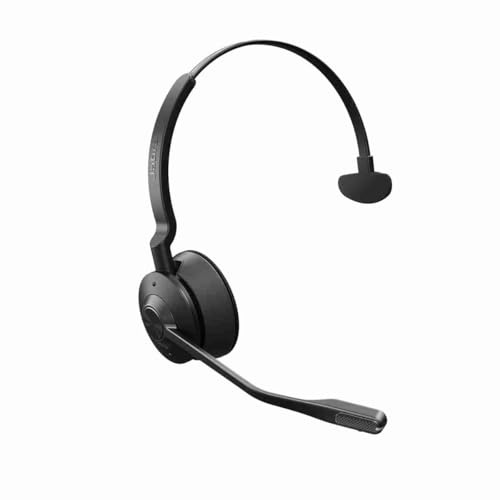 Jabra Engage 55 schnurloses Mono-Ersatz-Headset - Mikrofon mit Geräuschunterdrückung, Gehörschutz - Schwarz