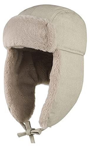 AIEOE Herren Winter Mütze Kalte Winddichte Warme Mütze mit Ohrenklappen für Skifahren Schlittschuhlaufen und andere Outdoor-Aktivitäten