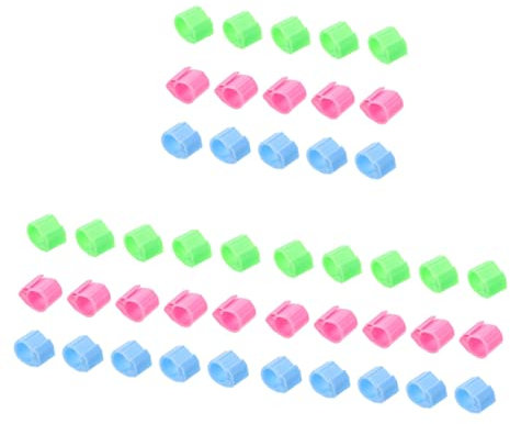 BCOATH 60stücke Bunte Fußringe Für Vögel Langlebige Identifikationsringe Hochwertigem Für Tauben Hühner Und Geflügel Kennzeichnung Und Unterscheidung