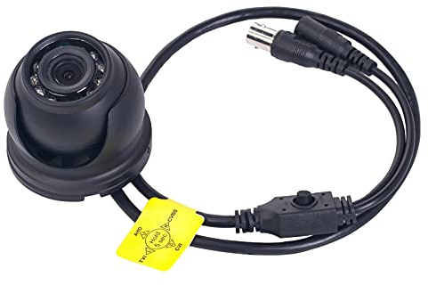 XENOCAM AHD TVI CVI Analogico Mini Telecamera Dome 1080P Telecamera di Sicurezza Impermeabile IR Dome 2MP 4 in 1 Hybrid 2.8mm Visione Notturna Infrarossi CCTV Videosorveglianza HD Over Coax Nero