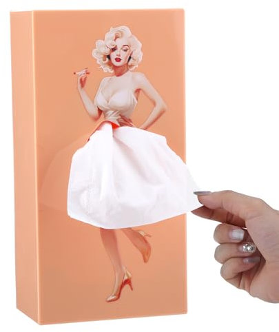 Scatola Per Fazzoletti Con Gonna Volante, Scatola Di Fazzoletti Creativa, Design Vintage Scatola Per Fazzoletti, Per Fazzoletti Facciali, Tovaglioli, Ufficio, Soggiorno, Camera(Beige)