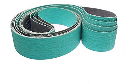 Keramik Sand Band Siliziumkarbid Sand Band 4PCS 2000 * 50mm Zirkonoxid-Schleifbänder Messerschärfer-Werkzeug 40# 60# 80# 120# sortiert(P120)