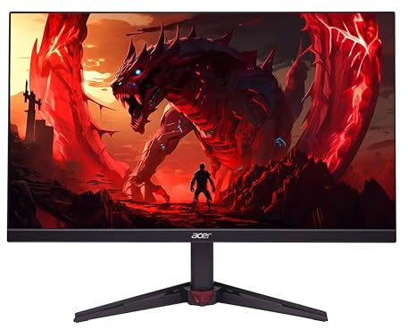 Acer Nitro VG0 (VG240YGbmipx) 23,8 Full-HD Gaming Monitor 60,5 cm (23,8 Zoll), IPS, 120Hz, 99% sRGB, 1x VGA, 2x HDMI, Audio In/Out [Energieklasse C] (UM.QV0EE.G01)