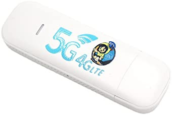 Vjsujehgy Enrutador WiFi 4G Tarjeta SIM MóDem de 150 Mbps Adaptador de Dongle USB Punto de Acceso MóVil PortáTil Banda para Computadora PortáTil Oficina en Casa