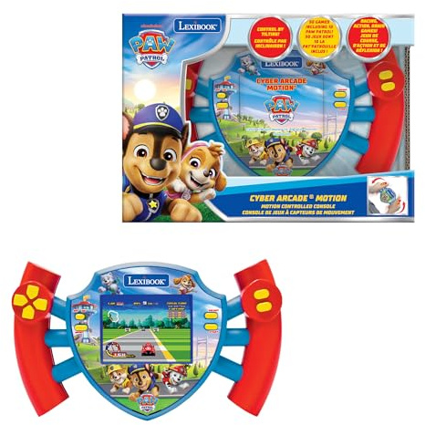 Lexibook, PAW Patrol, Cyber Arcade-Konsole, JL3180PA | 50 Spiele, Farb-LCD-Bildschirm, batteriebetrieben
