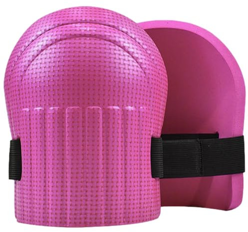 Genouillère de Jardinage Femme Homme en Mousse Eva, Genouillere Travaux Carrelage, Protège-genoux Jardin avec Sangles Réglables, Protecteur de Genoux pour Jardinage, Nettoyage des Sols, Construction