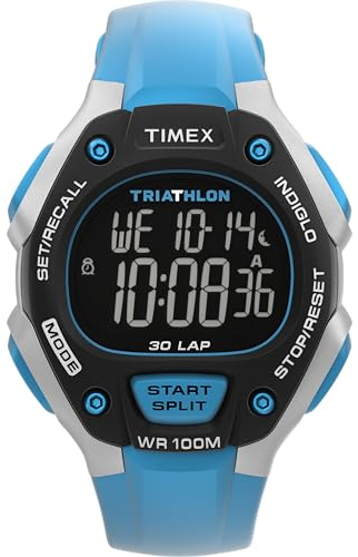 Timex Men's Triathlon Classic 38 mm Synthetic Strap Watch
