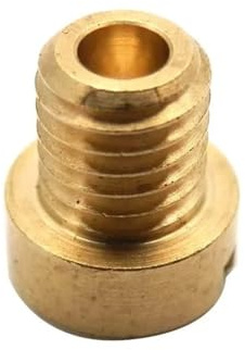 Confezione da 10 pezzi Getto principale carburatore M6 M5 6mm 5mm Filettatura per ugello iniettore carburatore DellOrto BGM Motoforce Misura 50-200(178-200 (M6))