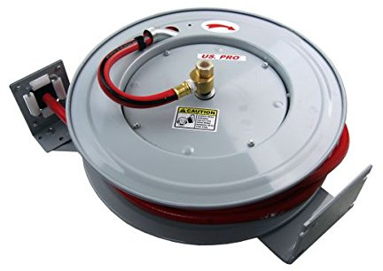 US PRO 13mm X 15 Meters Auto Retractable Air Hose Reel 8165