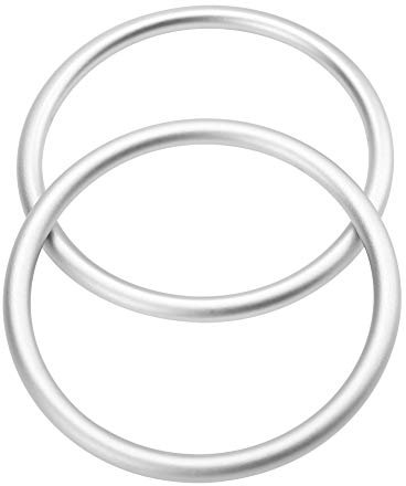 Aluminium Baby Sling Ringe Weiche Babytrageringe Atmungsaktive Slings Tragegurt Baby Baumwolle Hipseats Ring Zubehör für Kleinkinder