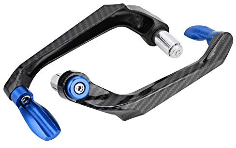 Aramox Motorcycle Hand Guards Universal 7/8 Inch Handlebar Protectors for Dirt Bike, Motorbike, Cruiser, Scooter – Aluminum Alloy Bar End Guards for GSX-S 125 and Most 22mm Handlebars