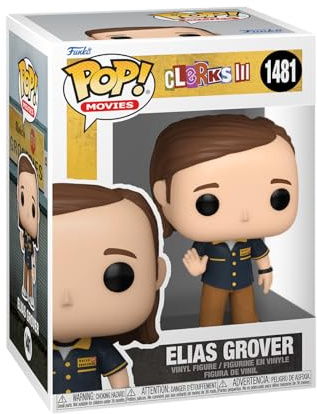 Funko POP! Movies: Clerks 3- Elias Grover - Samlingsbar vinylfigur - Presentidé - Officiell Merchandise - Leksaker för barn och vuxna - Filmfans - Modellfigur för samlare och utställning