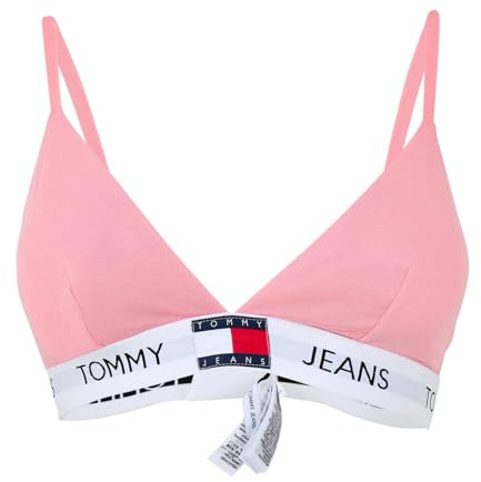 Tommy Jeans Padded Triangle (Ext Sizes) Sostenes Triángulo Mujer, Rosa (Tickled Pink), L