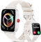 Smartwatch Uomo Donna, 1.83 Orologio Fitness con Chiamate Bluetooth, 100+ Sportive Fitness Tracker, Sonno Cardiofrequenzimetro, 2 Cinturini/Contapassi/Impermeabil IP68 Smart Watch per Android iOS