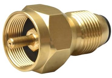 BESPORTBLE Gas Tank Adapter for Camping Propane Refill Transfer Joint Easy Install