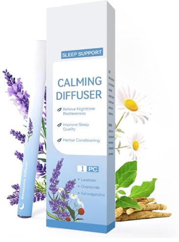 UZEXYA 1 Set Mullein Herbal Lung Purifier, Purificatore Polmonare Naturale A Base Di Verbasco, Penna Diffusore Di Erbe Migliorata, Bastoncini Inalatori Naturali, Per Viaggi E Uso Domestico (Blu, A).