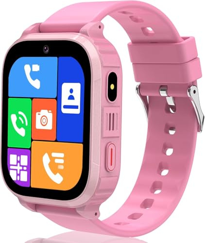 Tzzulsx Smartwatch Bambini GPS con video 1,83” schermo HD 4G e chiamate telefoniche, SOS, con localizzazione in tempo reale e modalità scuola, ottimo regalo per bambini e bambina dai