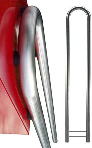 BOBI BOW - Supporto per cassetta delle lettere in acciaio zincato, adatto per tutte le cassette delle lettere Bobi – Made in Finlandia