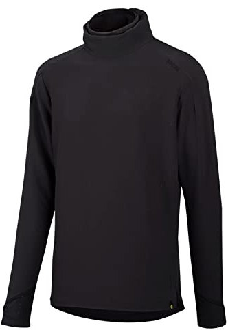 IXS MTB-Jersey Langarm Carve Digger Hooded Schwarz Gr. L