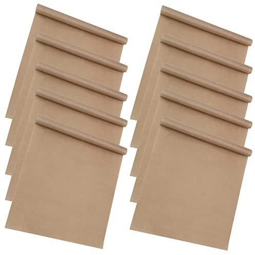Dauerbackfolie, 10er Set 30X40cm Backpapier Wiederverwendbar Backfolie PTFE Transfer Blatt Antihaft Handwerk Matte