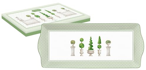 COFFRET PLAT A CAKE 35X15CM EN PORCELAINE