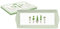 COFFRET PLAT A CAKE 35X15CM EN PORCELAINE