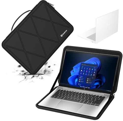 Smatree Hard Eva Schutzhülle Tasche Kompatibel für 14 Zoll HP ELITEBOOK 840/845 G9/G10/G11, für 14 Zoll HP EliteBook 1040 G9/G10/G11, für Elite X360 1040 2-in-1 Laptoptasche (X8248)