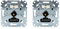 Schneider Electric Merten MEG5132-0000 Dimmschalter, Drehdimmer-Einsatz für ohmsche Last mit Druck-Wechselschalter 40-400 W, Unterputz zum Einbau von Schalter und Steckdose, Made in Germany