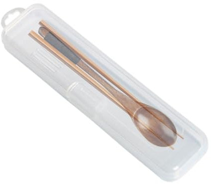 Valigetta per utensili da viaggio – porta utensili, valigetta da viaggio, portaposate, portaposate portatile, set di posate, organizer trasparente per cucchiaio, forchetta,, s, S, M, L, Effetto