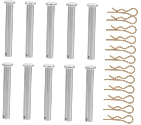 Angoily 10piezas Accesorio Pasador Bloqueo Resistentes Prácticas Reducido Seguridad