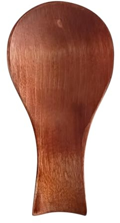 Kustimantu Repose-cuillère en bois pour cuisinière - Support de rangement rural pour ustensiles de cuisine - Plan de travail décoratif pour buffet maison, restaurant, barbecue, camping, jardin