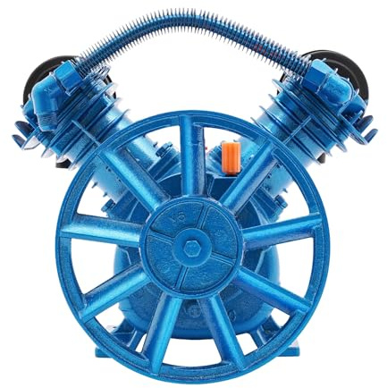 Mudshape 3HPV Doppelzylinder Kompressor, Luftkompressor Pumpenkopf 2200W