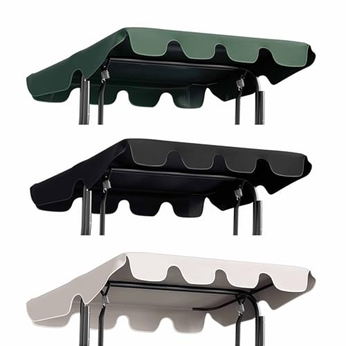 Cojín de repuesto impermeable para columpio de Hollywood al aire libre, duradero, resistente al desgarro, con protección UV, perfecto para uso en jardín y patio (solo cojín)